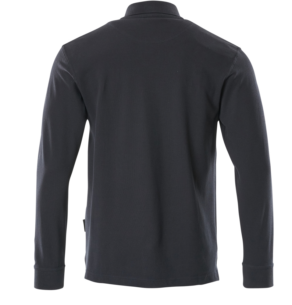 Polo-Shirt, Langarm CROSSOVER Graphitblau L