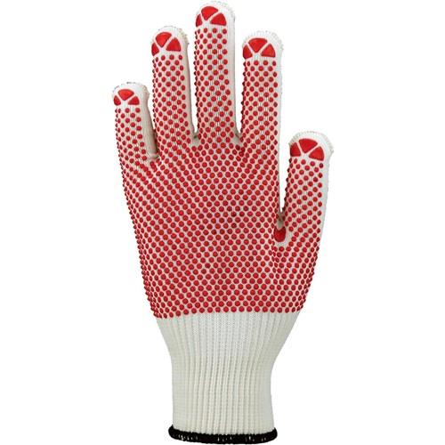 Handschuhe Gr.10 rot EN 388 PSA II Baumwolle (innen)/Polyamid (außen) ASATEX