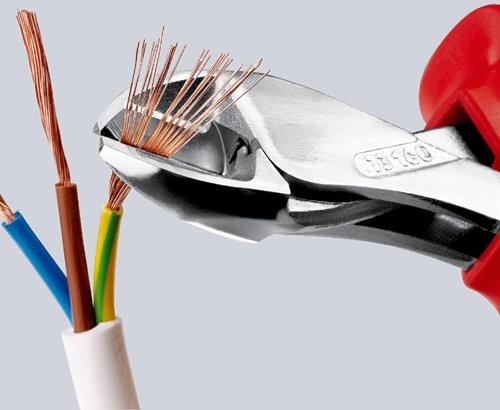 Kompaktseitenschneider X-Cut® L.160mm VDE Mehrkomp.-Hüllen VDE KNIPEX