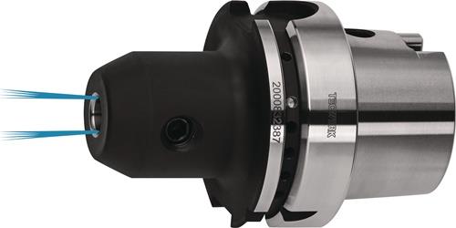 Flächenspannfutter DIN 69893A Weldon Spann-D.10mm HSK-A63 A.-L.65mm m.IK TECWERK
