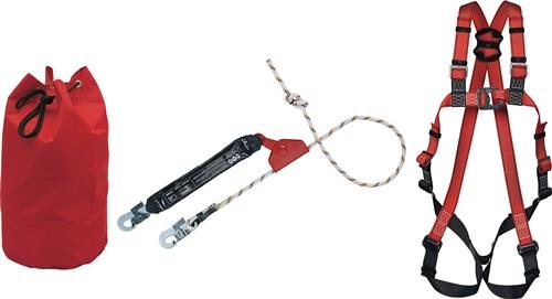 Absturzsicherungsset Hubarbeitsbühne EN361,EN353-2 3-tlg.MAS