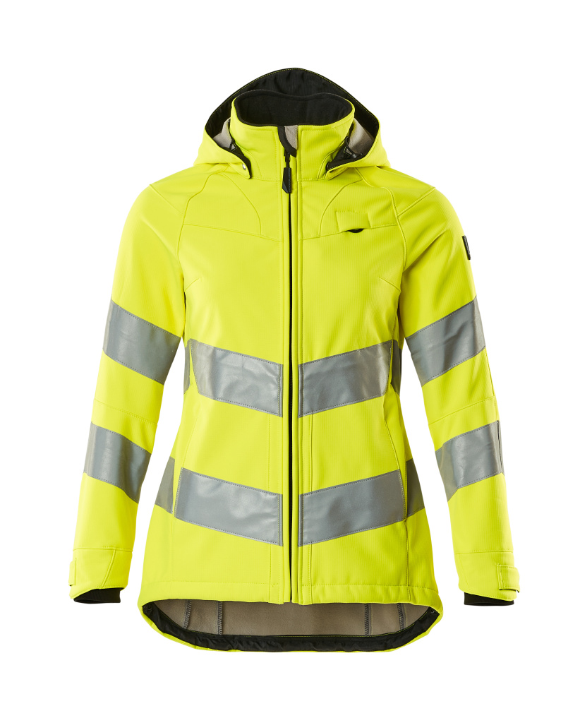 Damen-Passform Softshell Jacke SAFE SUPREME Hi-vis Gelb 3XL