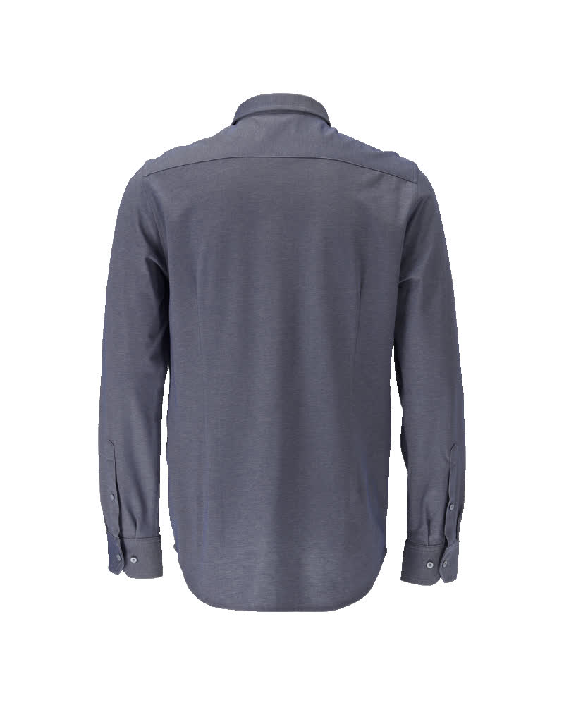 Hemd FRONTLINE Blau-meliert 43-44