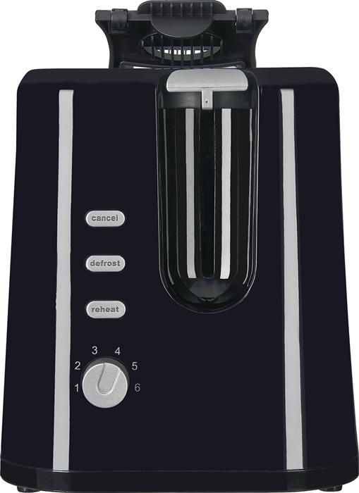 2-Schlitz Toaster TA 3102 swi 870 W schwarz-Inox 2 Toastscheiben 985 g Funktionstasten beleuchtet EXQUISIT