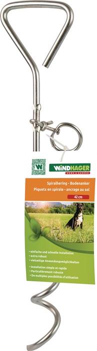 Spiralhering verzinktes Metall Länge 41 cm WINDHAGER
