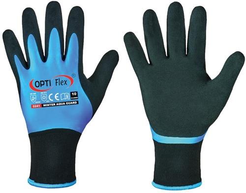 Handschuhe Winter Aqua Guard Gr.10 schwarz/blau EN 388,EN 511 PSA II OPTIFLEX
