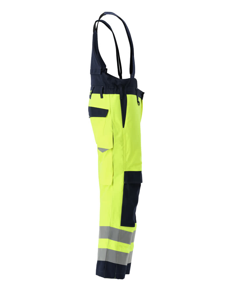 Winterhose MULTISAFE Hi-vis Gelb/Schwarzblau L