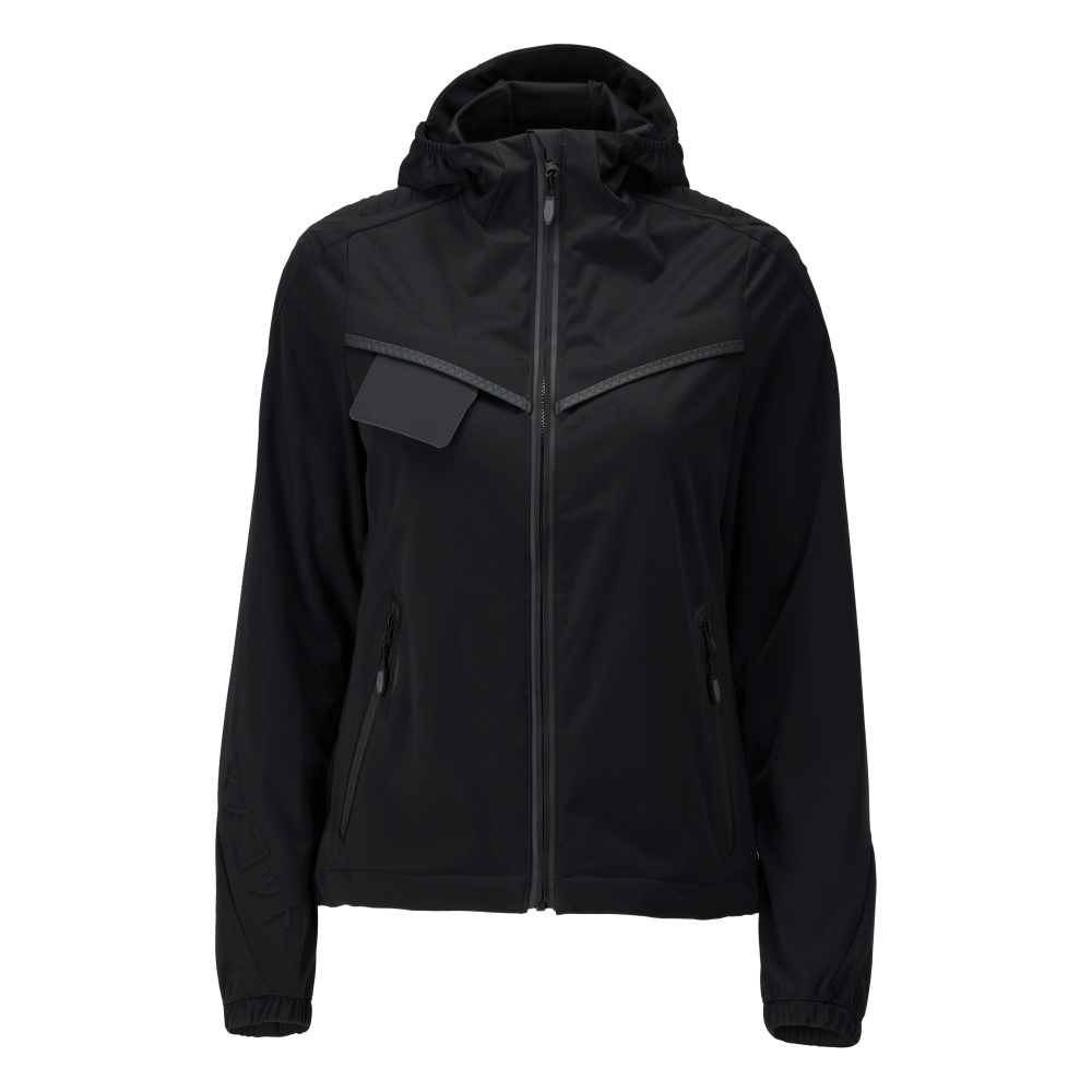 Damen-Passform Jacke CUSTOMIZED Schwarz L