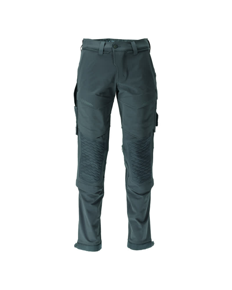 Hose mit Knietaschen CUSTOMIZED Waldgrün 76C48