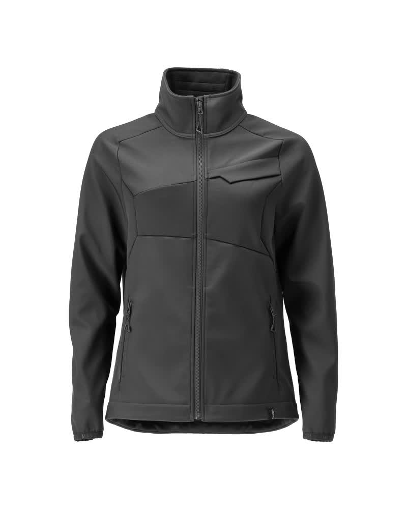 Damen-Passform Softshelljacke ACCELERATE Schwarz S