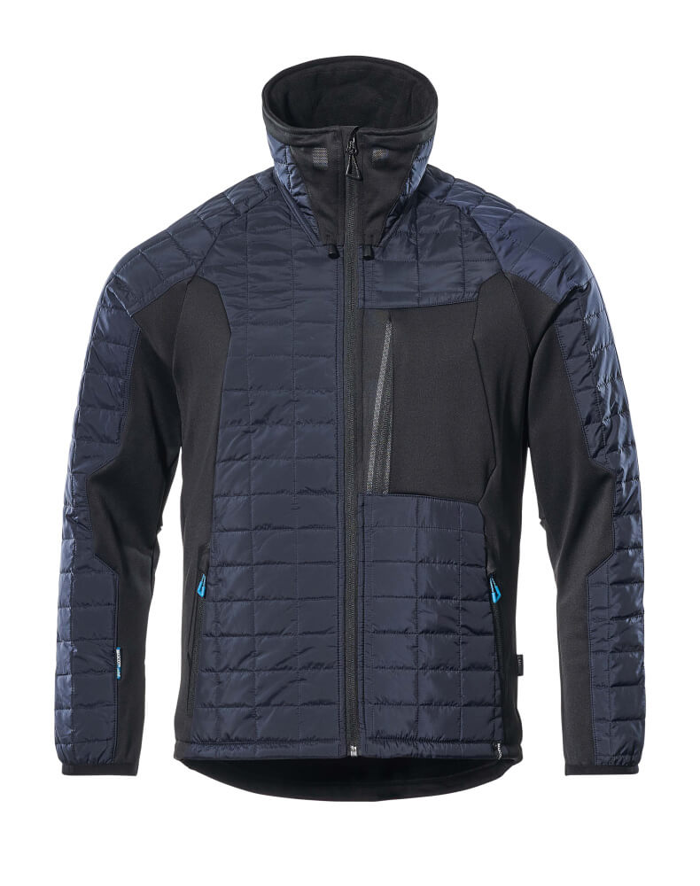 Thermojacke ADVANCED Schwarzblau/Schwarz M