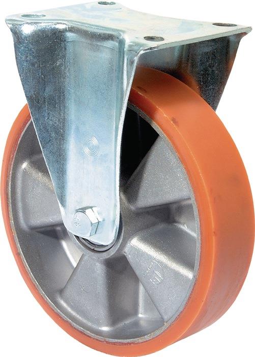 Bockrolle Guß Polyurethanbandage 100 mm 40 mm 200 kg 85 mm