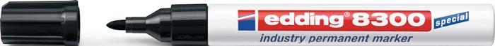 IndustriePermanentmarker 8300 Strichbreite 1,53 mm Rundspitze rot