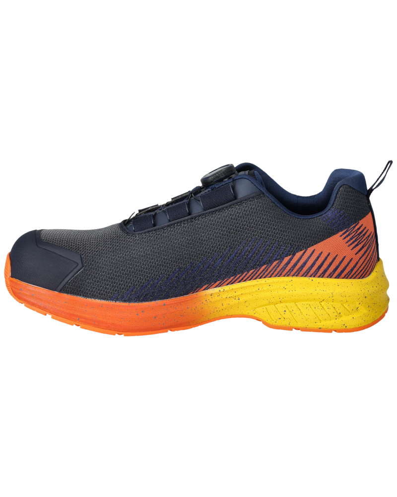 Sicherheitsschuhe FOOTWEAR CUSTOMIZED Schwarzblau/Hellorange 0839