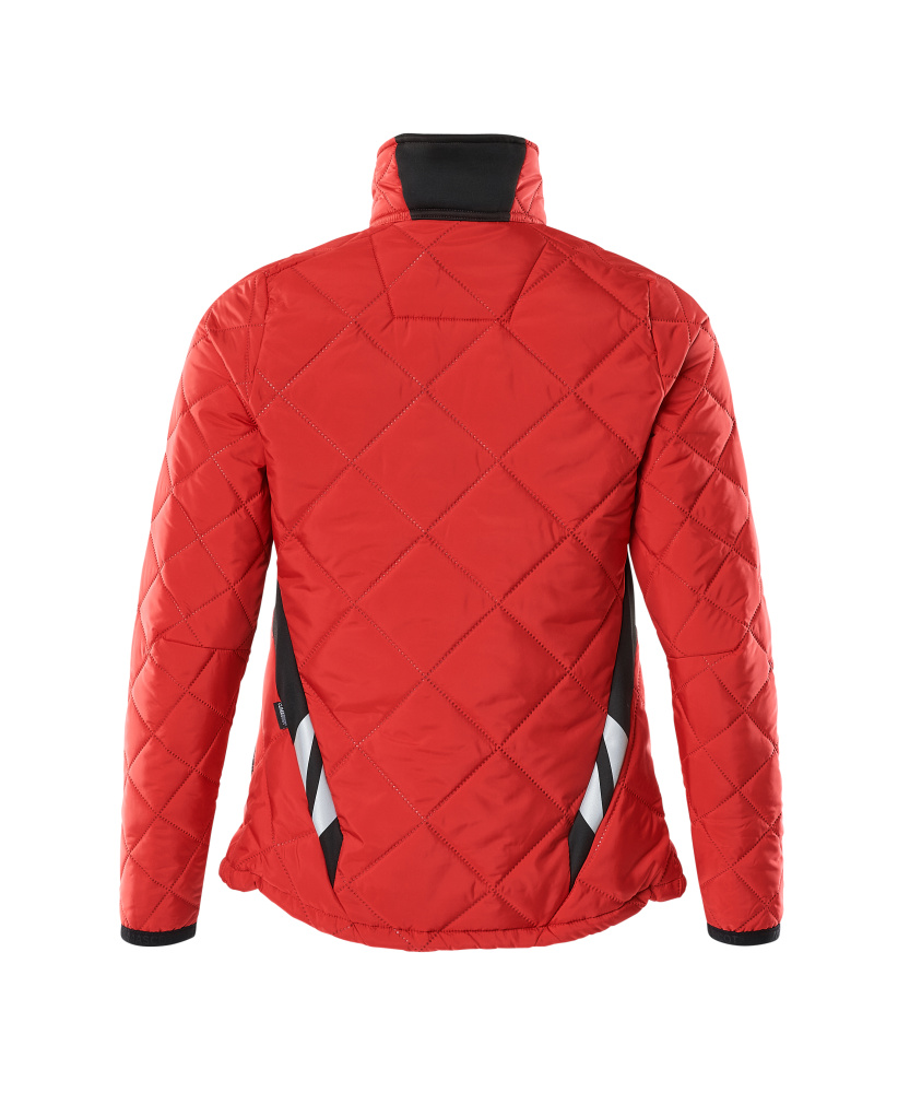 Damen-Passform Thermojacke ACCELERATE Verkehrsrot/Schwarz 5XL