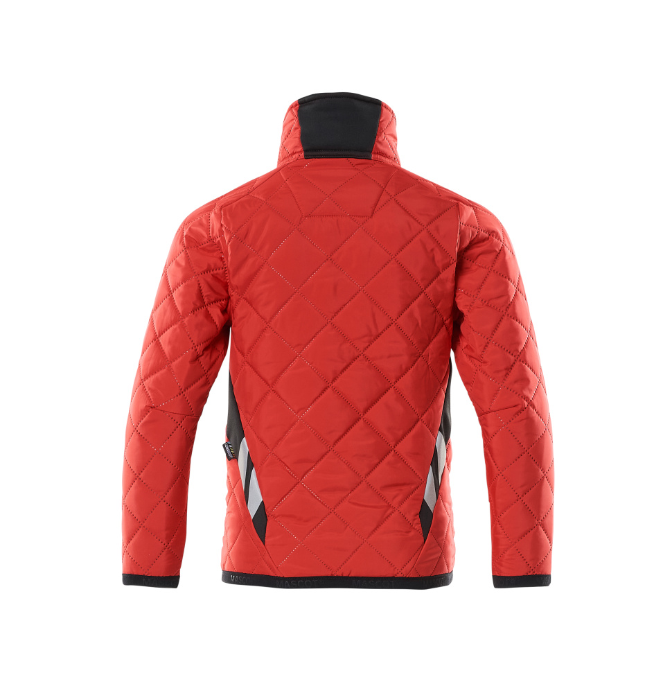 Thermojacke für Kinder ACCELERATE Verkehrsrot/Schwarz 104