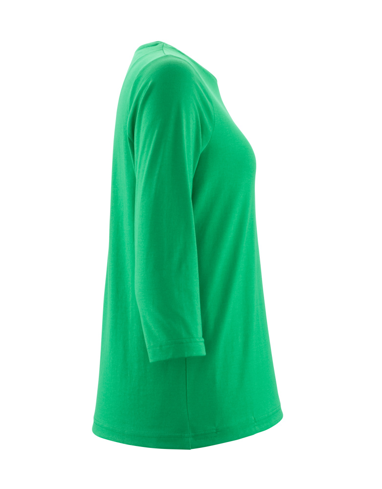 Damen-Passform T-Shirt CROSSOVER Grasgrün 3XLONE