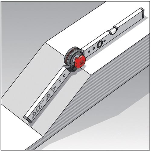 Winkelmessgerät WINKELSTAR Messber.0-270Grad Schenkel-L.150x100cm BMI