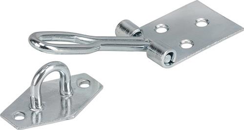 Drahtüberfalle L.80mm B.22mm STA blau verz.m.Ösenplatte VORMANN