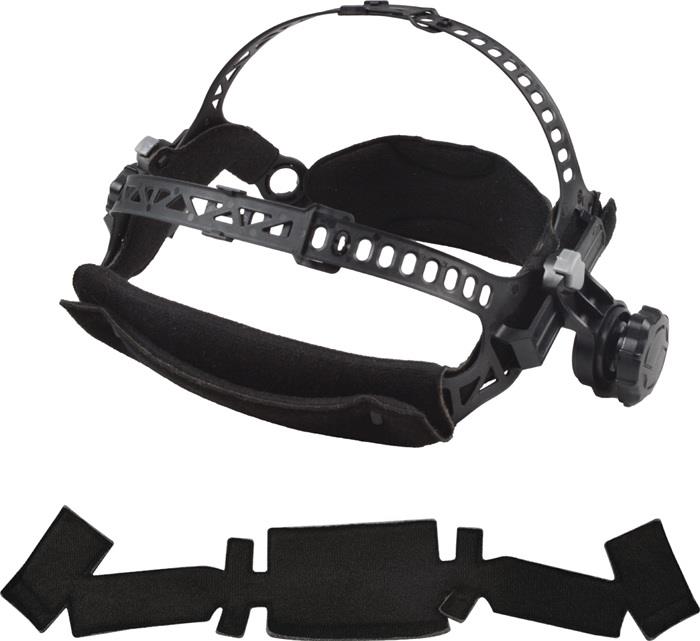 Komfort-Kopfband Weldmaster® einzeln schwarz/grau JAS