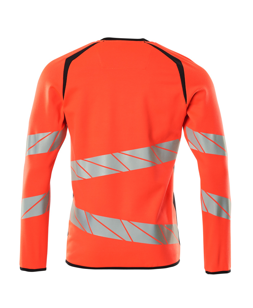 Sweatshirt ACCELERATE SAFE Hi-vis Rot/Schwarzblau XL ONE