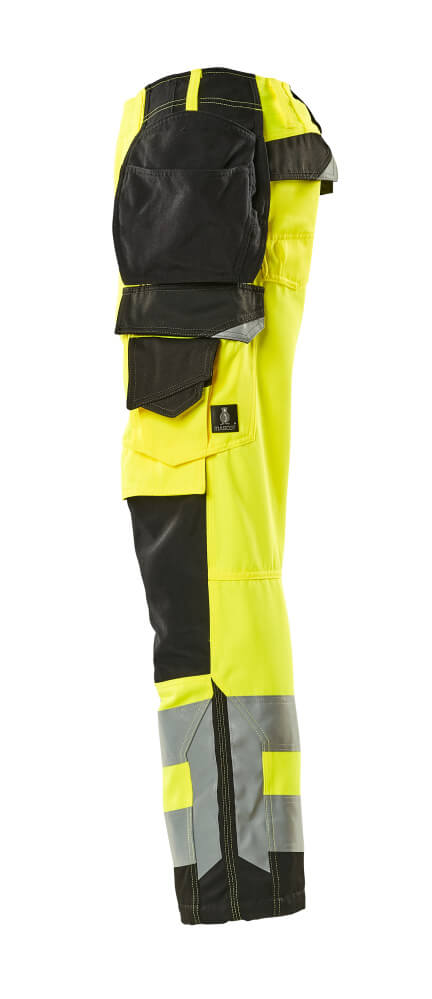 Hose mit Hängetaschen SAFE SUPREME Hi-vis Gelb/Schwarz 76C51