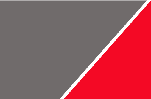 Grau-meliert/Hi-vis Rot