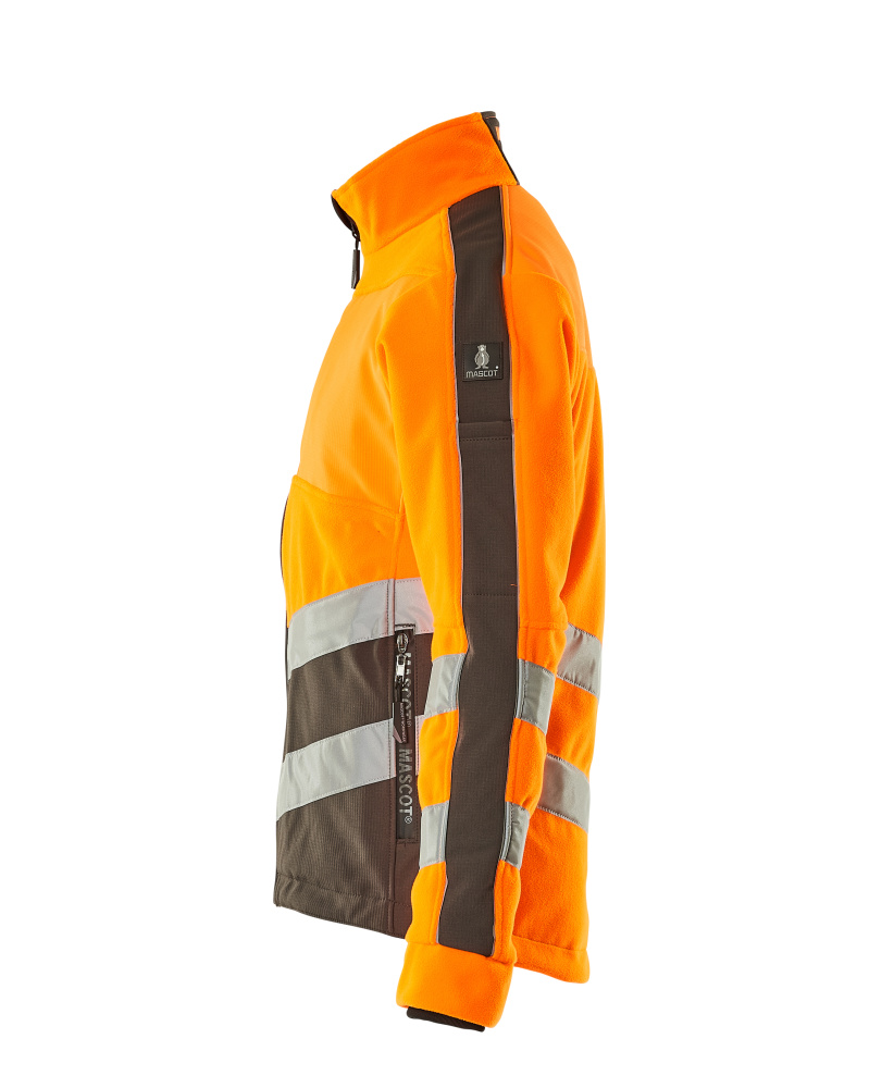 Fleecejacke SAFE SUPREME Hi-vis Orange/Dunkelanthrazit XL