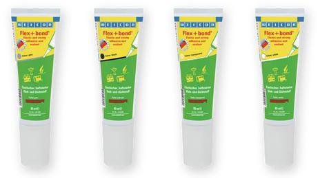 Kleb- u.Dichtstoff Flex+bond® transp.85ml Tube WEICON