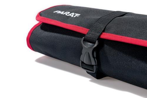 Werkzeugrolltasche 12 Fächer B540xH330mm Nyl.schwarz/rot PARAT