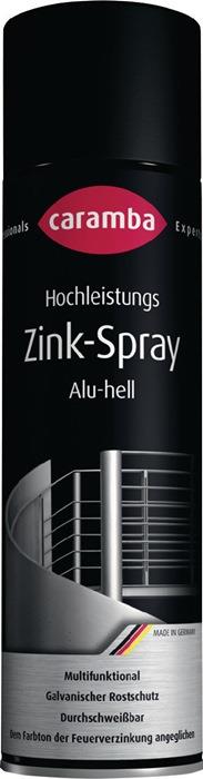 Zinkspray Alu hell 500 ml Spraydose CARAMBA