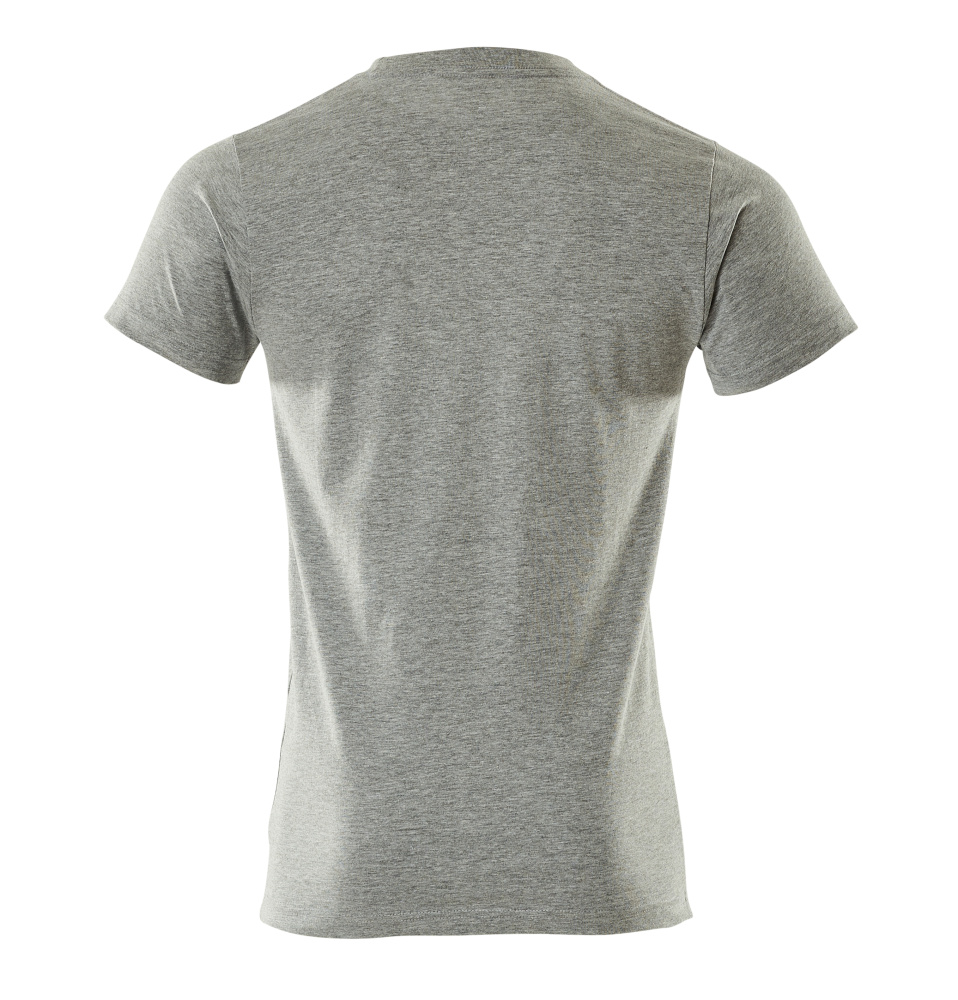T-Shirt ACCELERATE SAFE Grau-meliert/Hi-vis Rot S
