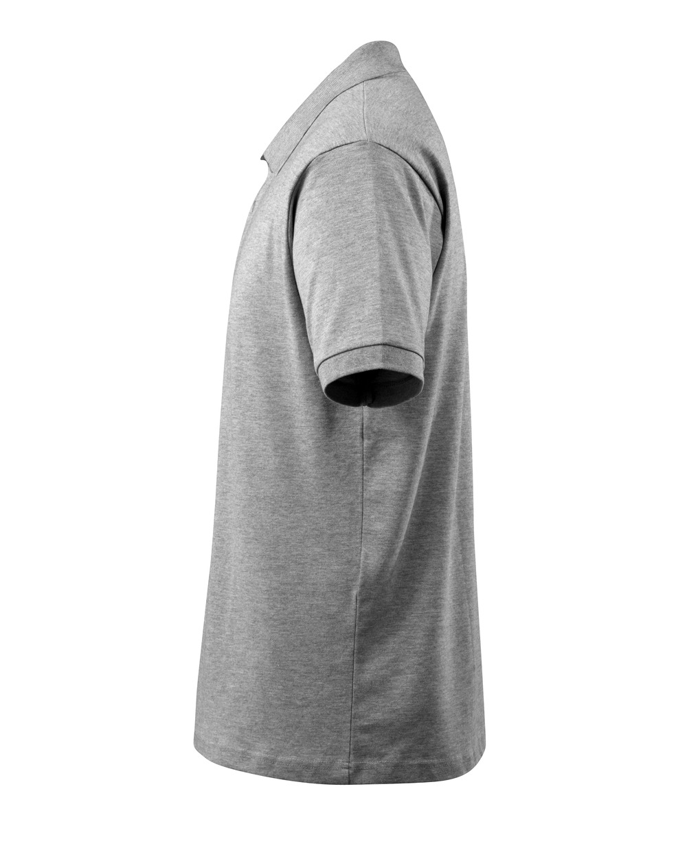 Polo-Shirt CROSSOVER Grau-meliert L