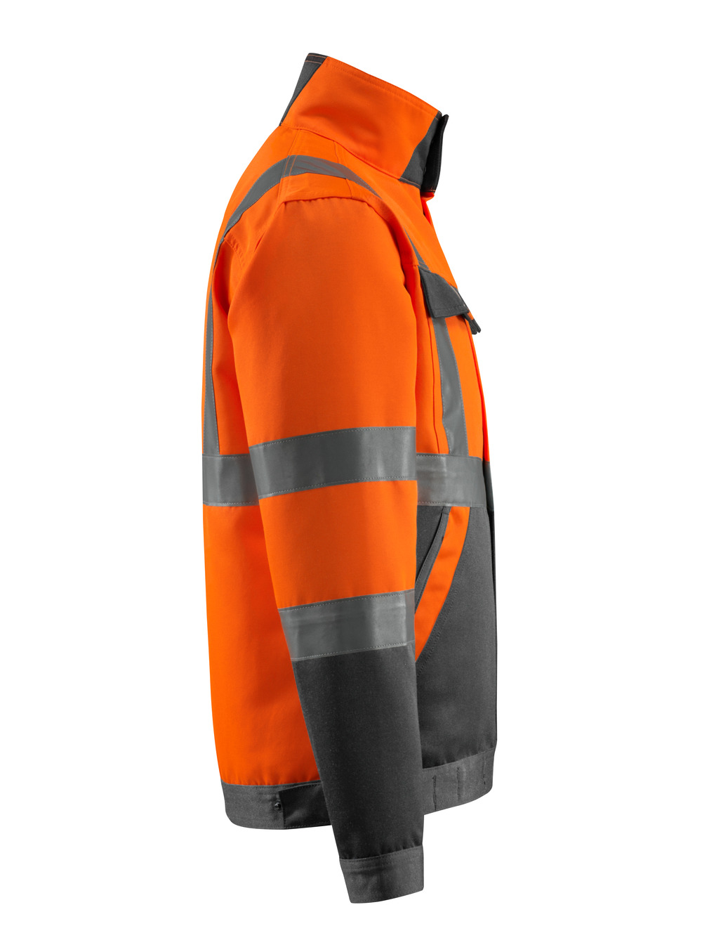 Jacke SAFE LIGHT Hi-vis Orange/Dunkelanthrazit L