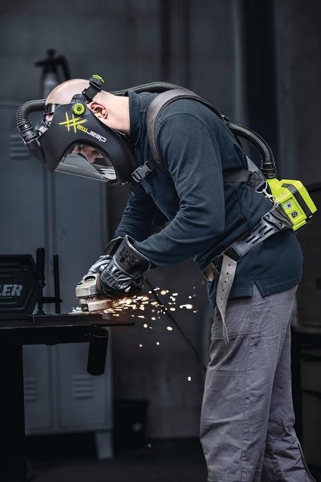 Schleifhelm Clearmaxx u.a. Gebläseatemschutz E3000X OPTREL