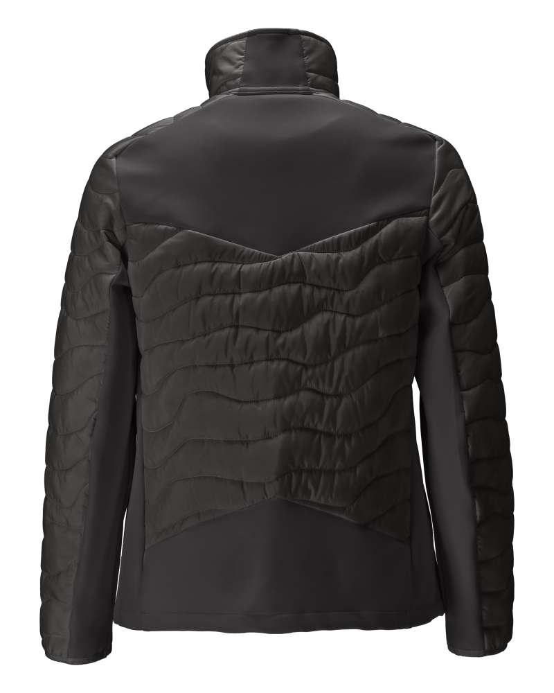 Damen-Passform Thermojacke CUSTOMIZED Schwarz L