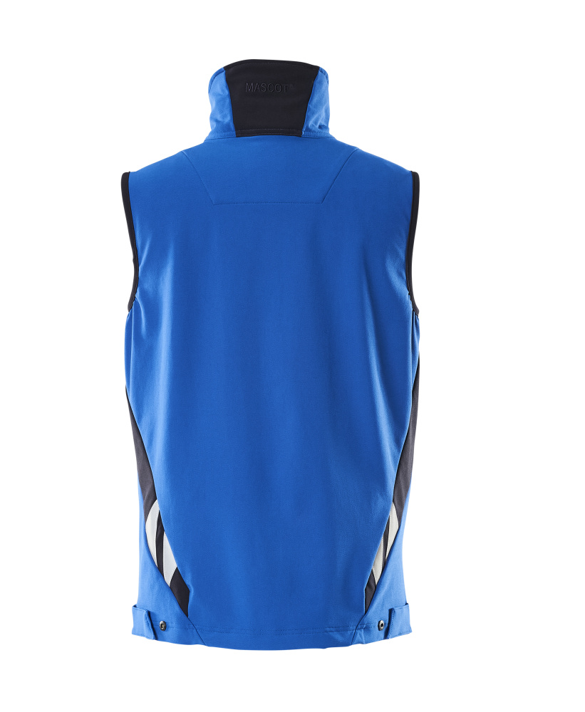 Weste ACCELERATE Azurblau/Schwarzblau XL