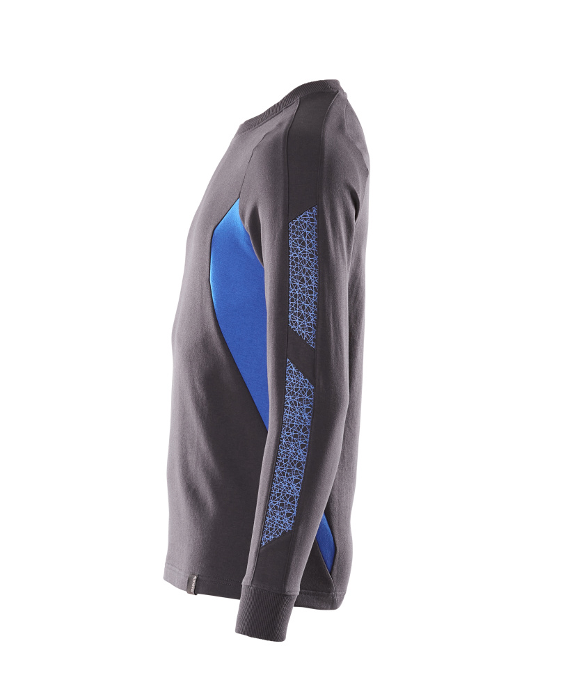 Sweatshirt ACCELERATE Schwarzblau/Azurblau 2XLONE