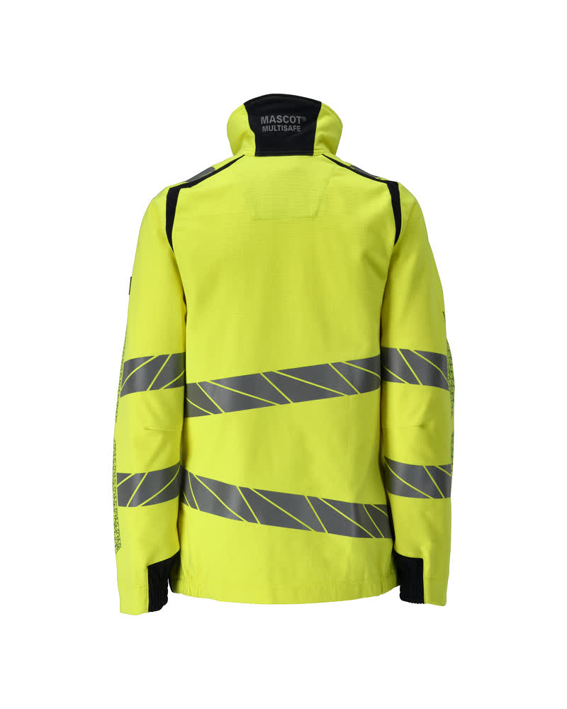 Damen-Passform Jacke ACCELERATE MULTISAFE Hi-vis Gelb/Schwarzblau 2XL
