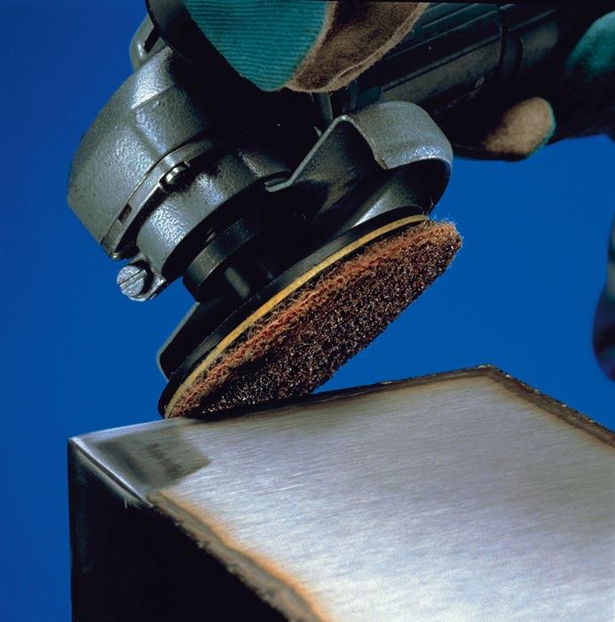 Schleifvliesscheibe SC DH 115 mm coarse ohne Zentrierung braun