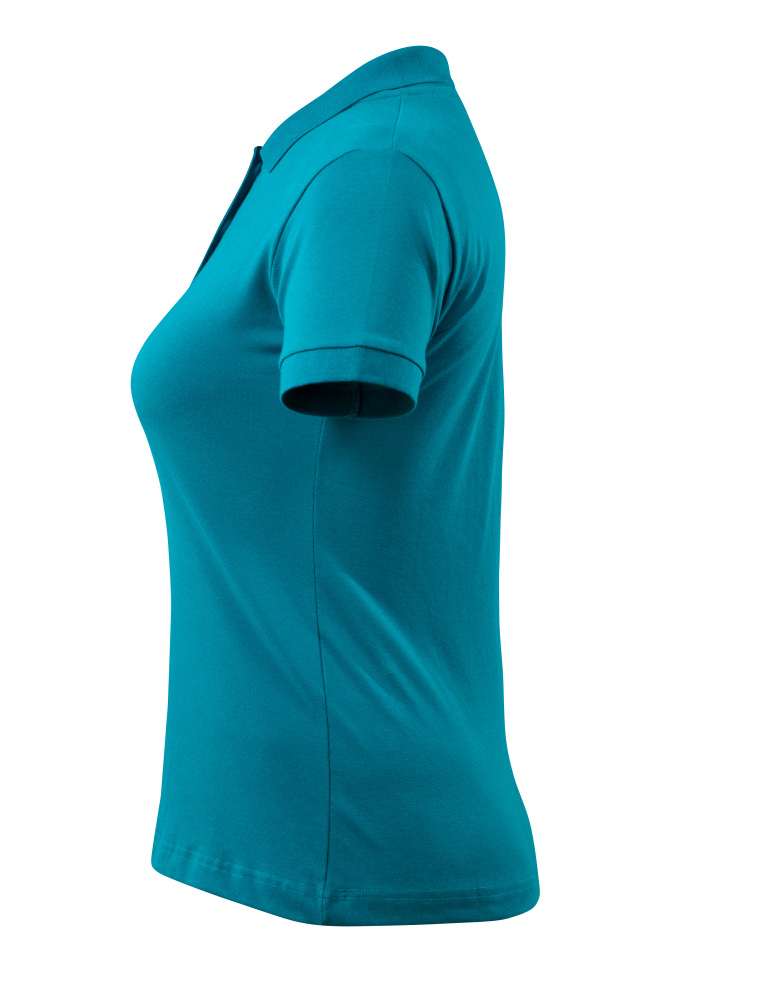 Damen-Passform Polo-Shirt CROSSOVER Petroleum L