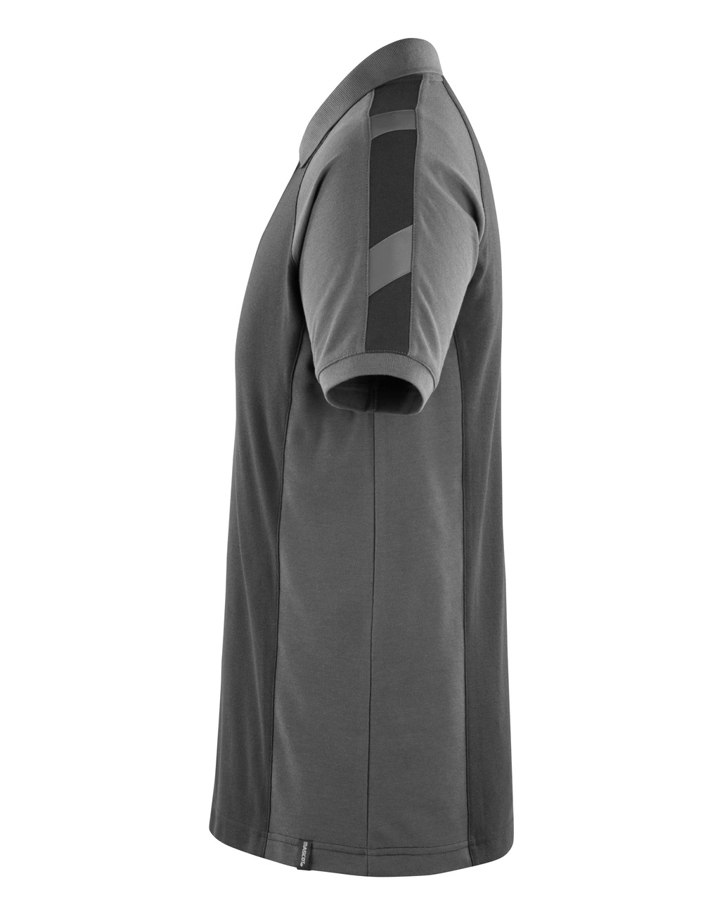 Polo-Shirt UNIQUE Schwarz/Dunkelanthrazit L