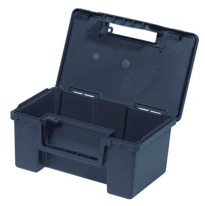 Transportkoffer Solid 2 B.370xT.275xH.170mm integr.Griff u.2 Clickverschlüsse f.Vorhängeschloss geeignet RAACO