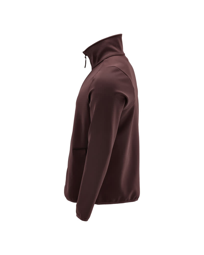 Fleecejacke CUSTOMIZED Bordeaux S