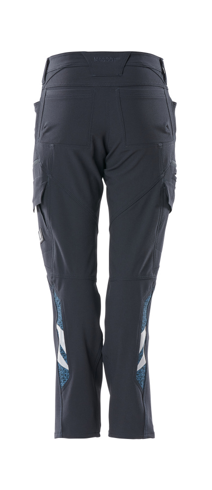 Damen-Passform DIAMOND Hose mit Schenkeltaschen ACCELERATE Schwarzblau 76C34