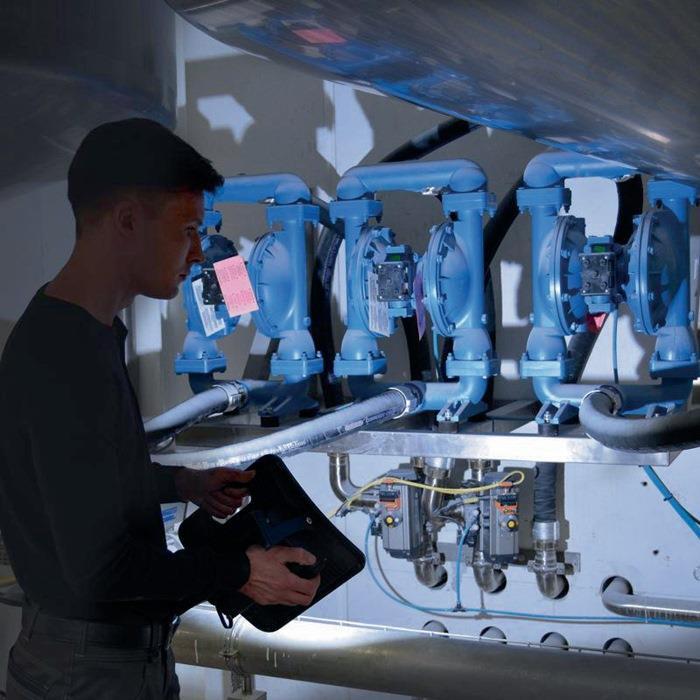 Akku-LED-Strahler NOVA-EX R 31 W 2000-4000 lm 5 m H05RN-F 2x0,75 mm² Li-Ion 3350 mAh 21,6 V IP65 SCANGRIP