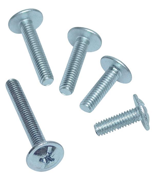 Möbelgriffschraube Doppelkreuzschlitz 12 mm