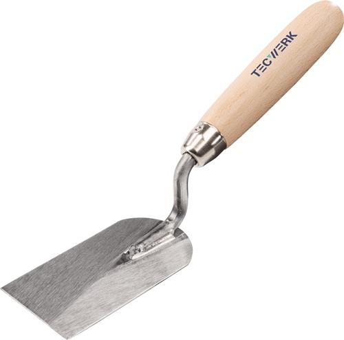 Stukkateurspachtel B.100mm gehärtet,m.H-Heft STA TECWERK