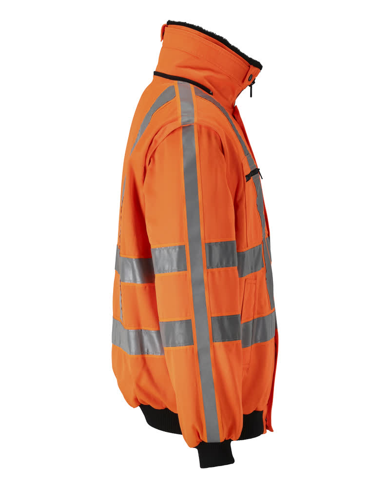 Pilotjacke SAFE ARCTIC Hi-vis Orange 4XL