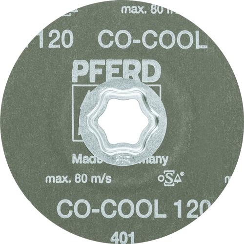 Fiberscheibe COMBICLICK CO-COOL D.115mm K.120 INOX/Alu.Keramikkorn PFERD